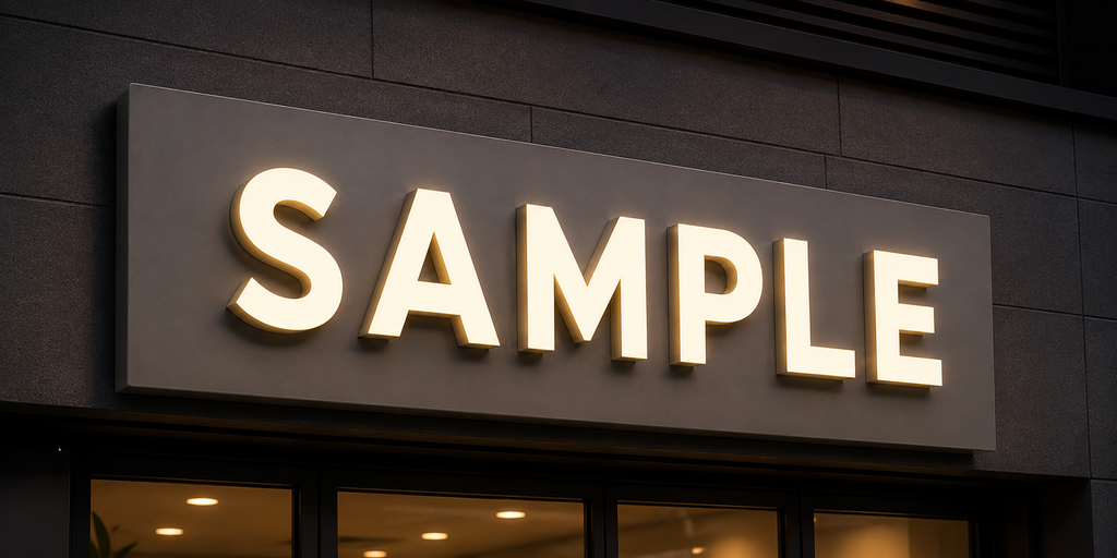 3D LED Sign Board