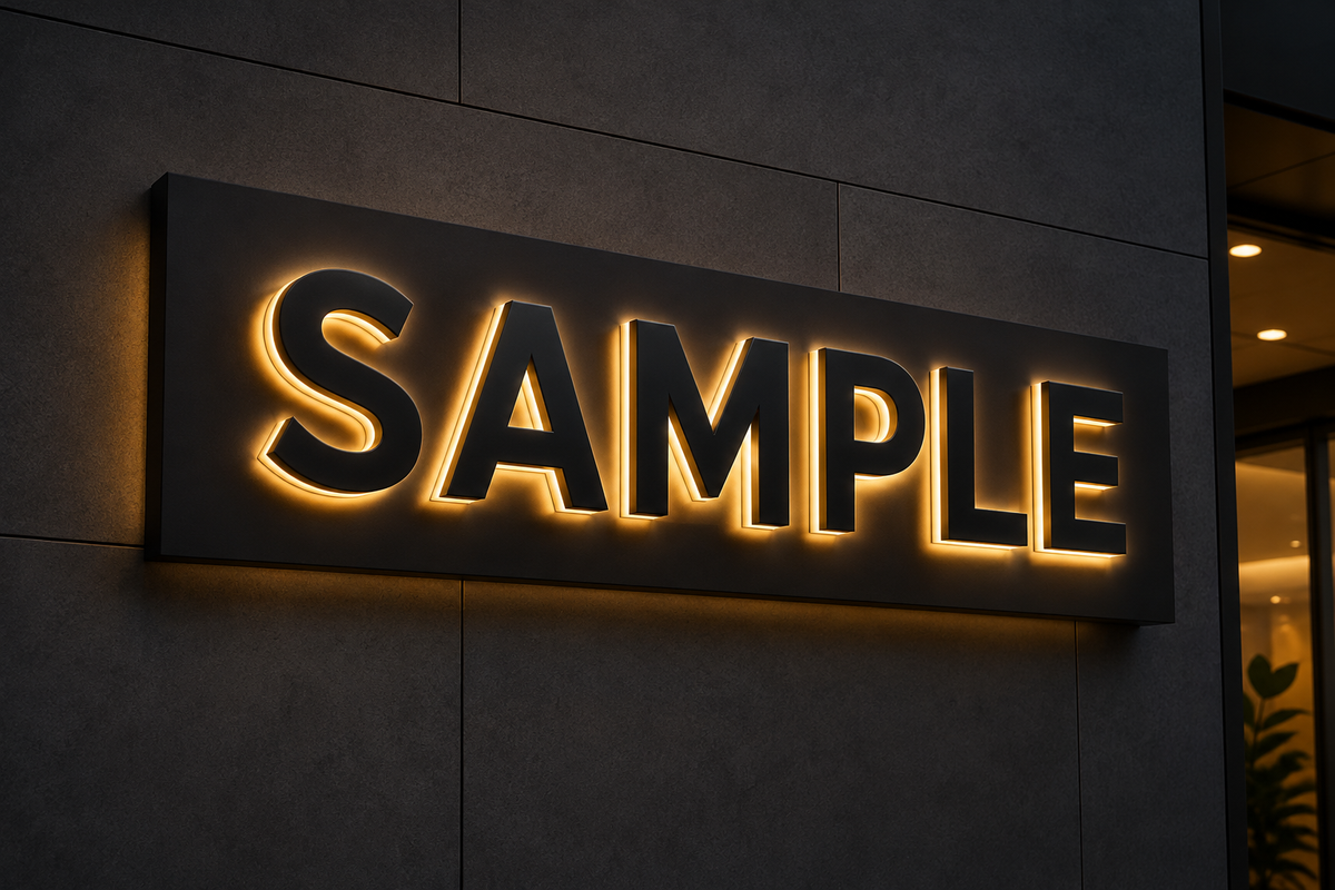 3D LED Sign Board