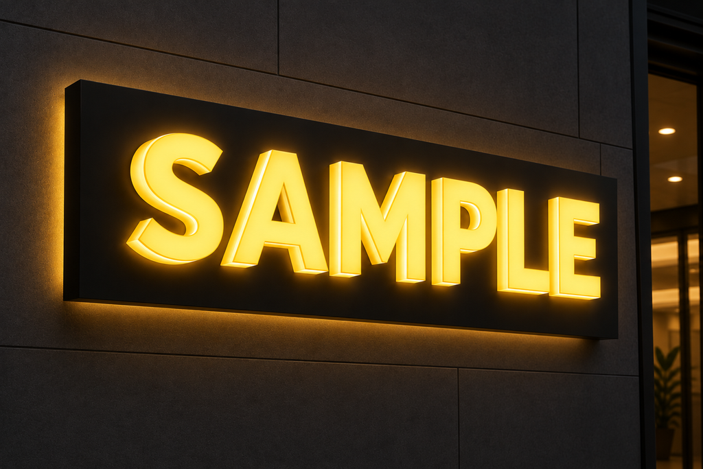 3D LED Sign Board