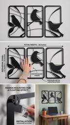 Modern Bird  Wall Art – Minimalist Nature-Inspired Décor