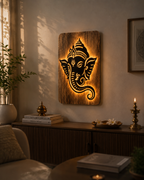 Ganesh acrylic wall decor