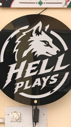 Custom  Logo Acrylic LED Sign