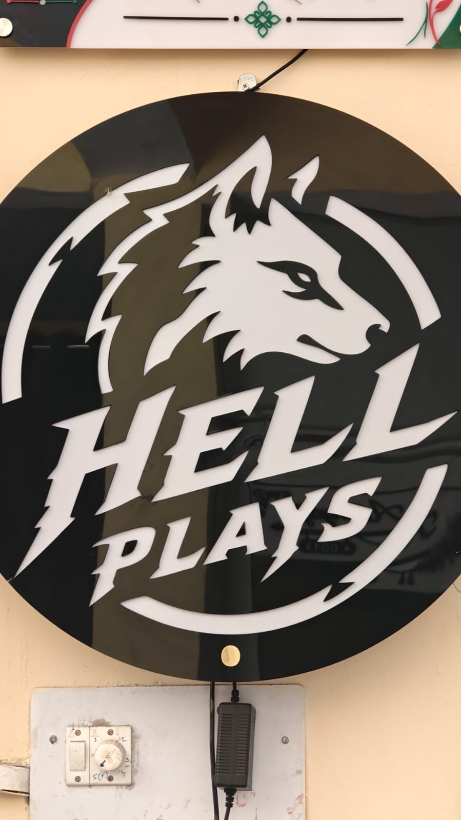 Custom  Logo Acrylic LED Sign