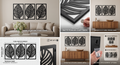 Tropical Leaf Metal Wall Art – Modern Botanical Wall Décor